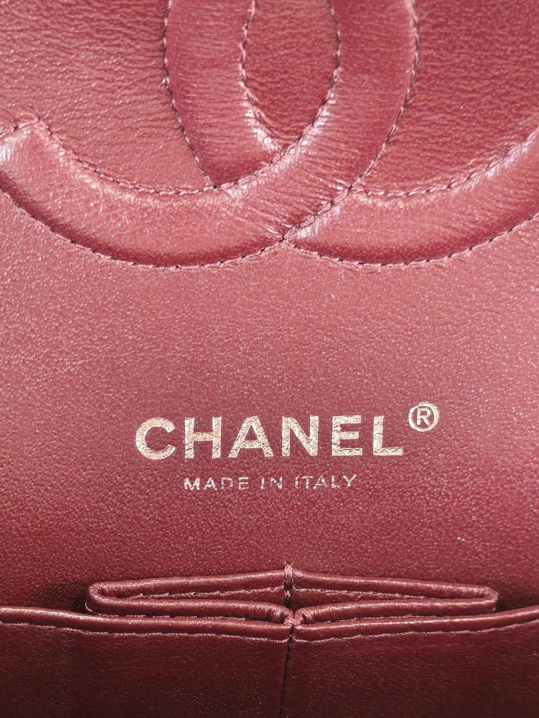 CHANEL 香奈儿 Matelasse 25 双翻盖链条包 黑色 管理编号:11051