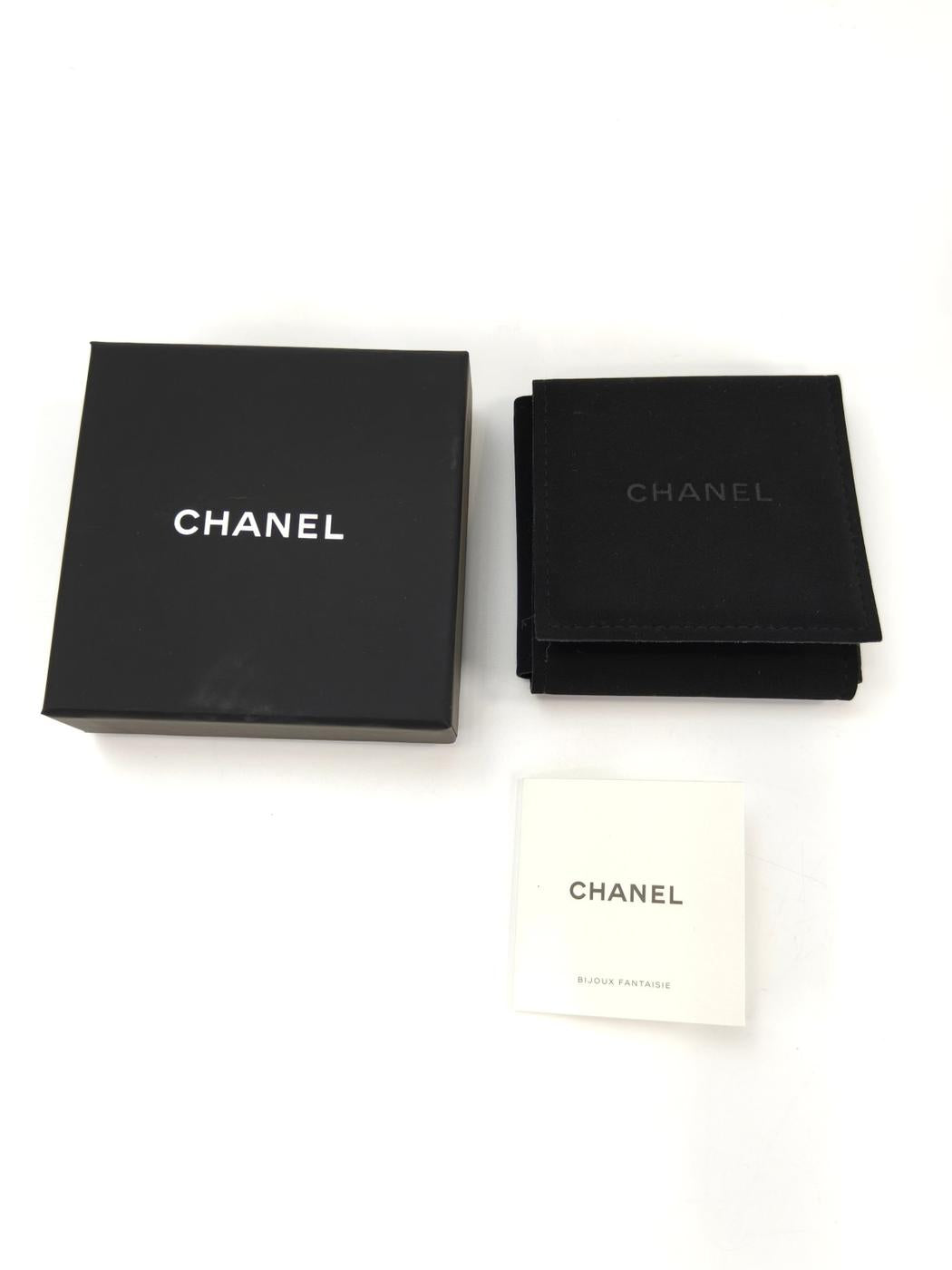 CHANEL シャネル ロゴ 3連リング 指輪 B26P ゴールド×シルバー 管理番号:11199