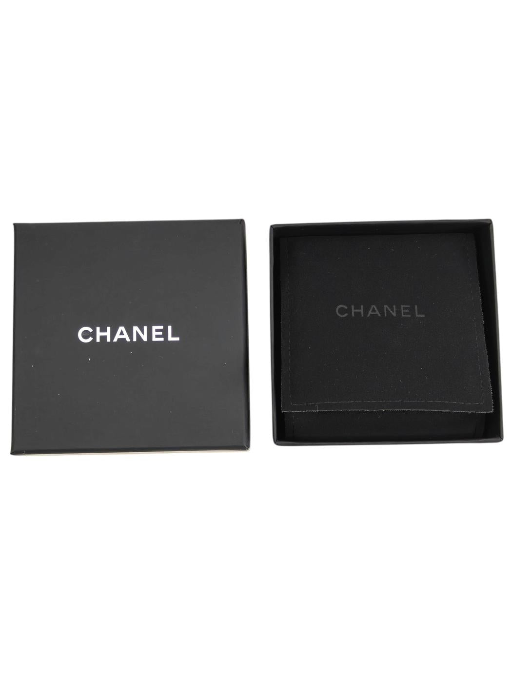 CHANEL フェイクパール ココマーク ブローチ ゴールド 管理番号:11421