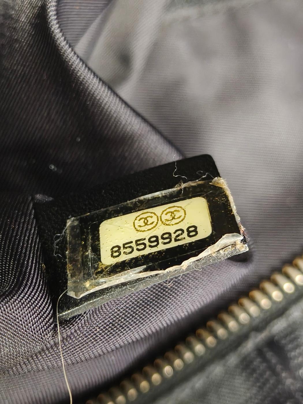 CHANEL シャネル ニュートラベルライントートGM トートバッグ 黒 管理番号:11769