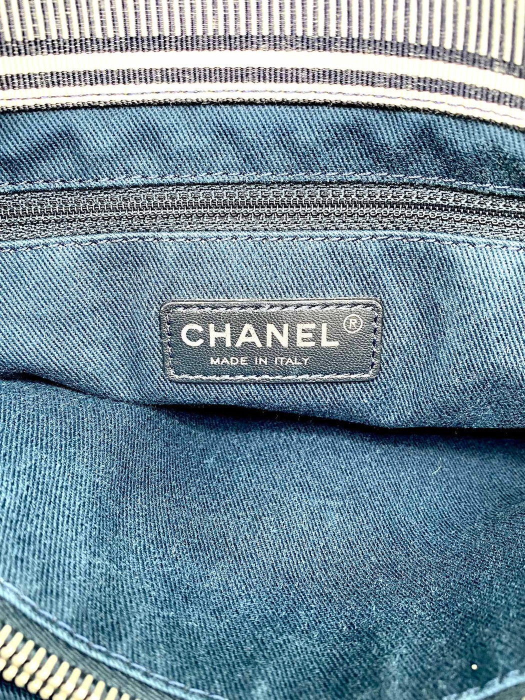CHANEL シャネル ココマーク デニム 2WAY トートバッグ ショルダーバッグ A92240 管理番号:9398