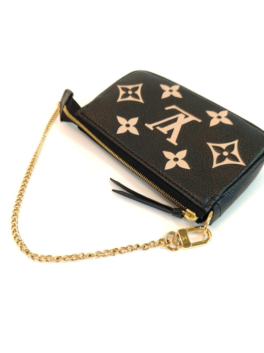 LOUIS VUITTON ルイ・ヴィトン ミニポシェット アクセソワール M80732 アクセサリーポーチ ブラック 管理番号:10138