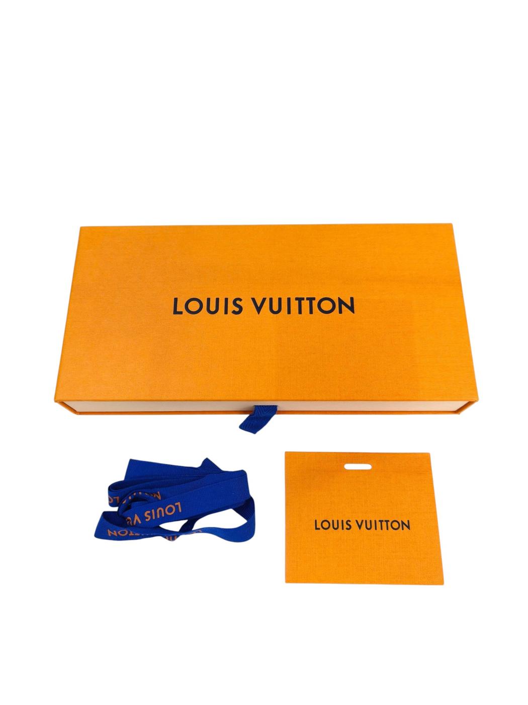 Louis Vuitton ルイ ヴィトン バンドーBBチェリーブロッサム スカーフ ブラウン 管理番号:11651
