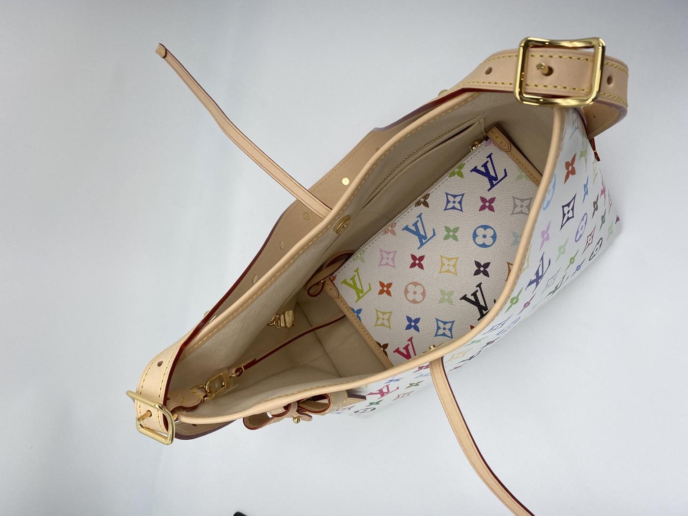 【新品同様】LOUIS VUITTON 村上隆 M13661 LV × TM キャリーオール NM PM新品未使用品 管理番号:9166