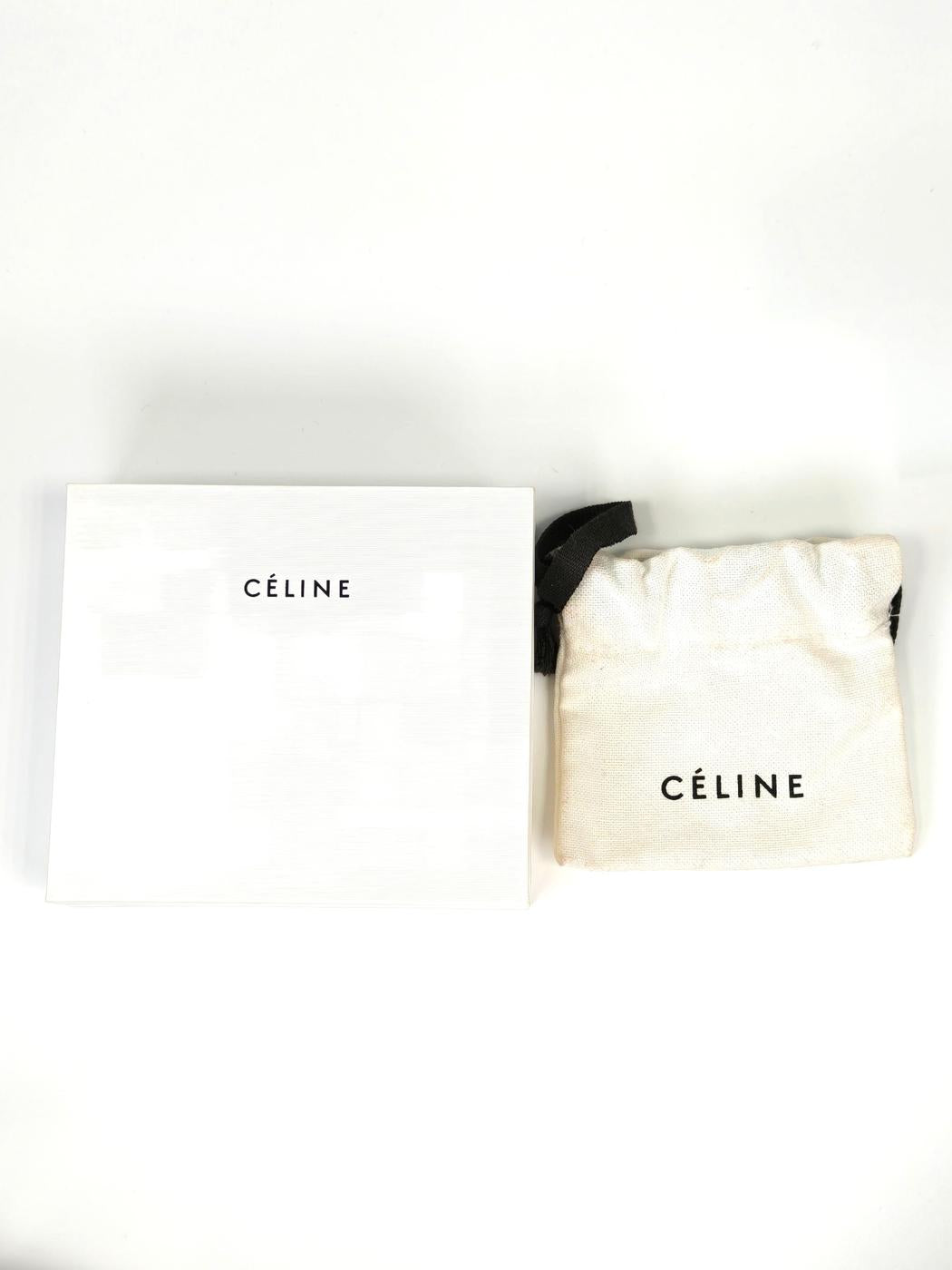 CELINE セリーヌ ノット エクストラシン ブレスレット ゴールド Mサイズ 管理番号:11241