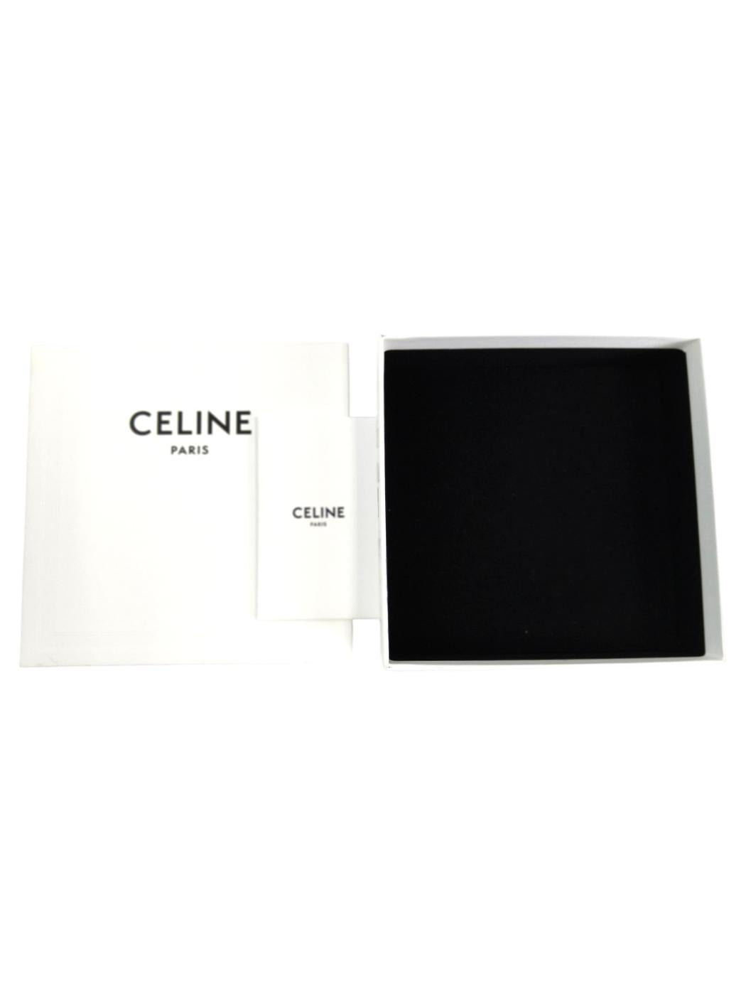 CELINE セリーヌ トリオンフ シルク シュシュ ブラック 管理番号:11269