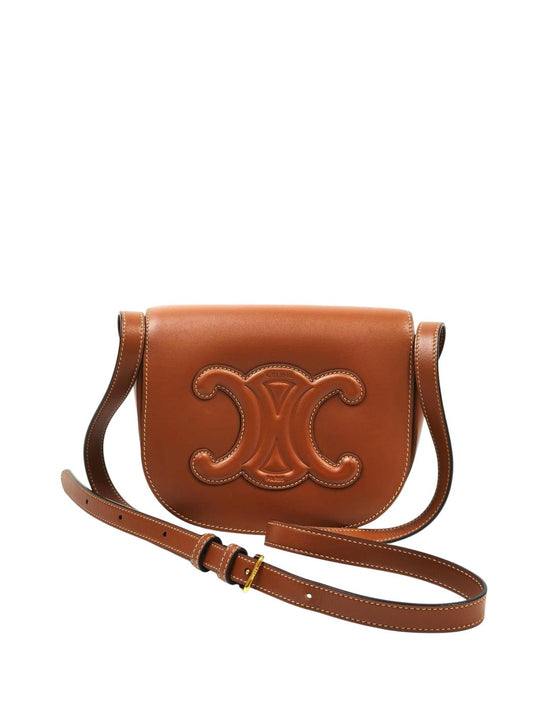 Celine Folco Cuir Triomphe Shoulder Bag Brown Product number: 11688