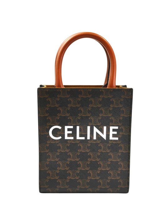 Celine Mini Vertical Cabas 2-way Shoulder Bag Brown Reference number: 11689