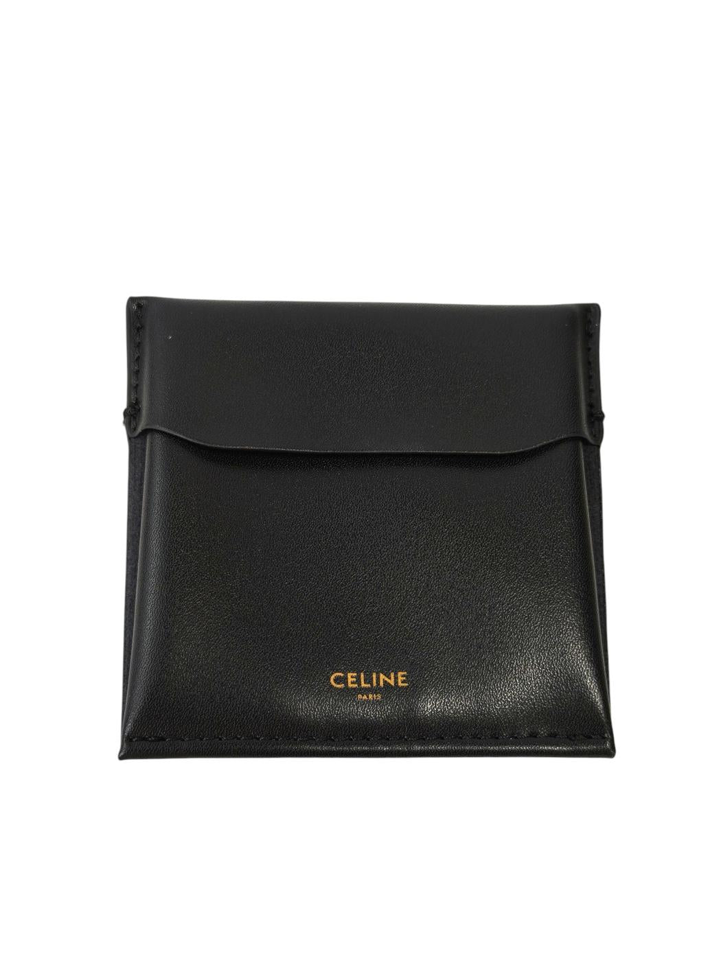 Celine Triomphe Full Stone Earrings Silver Reference Number: 11789