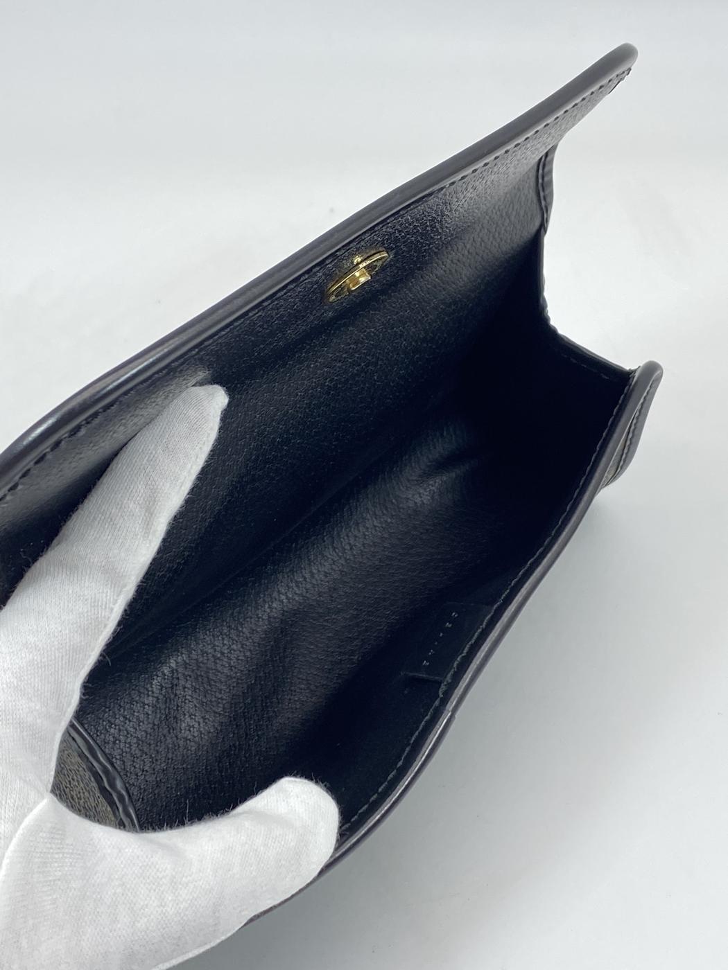 CELINE セリーヌ ヴィンテージ マカダム ポーチ コスメポーチ 管理番号:6615