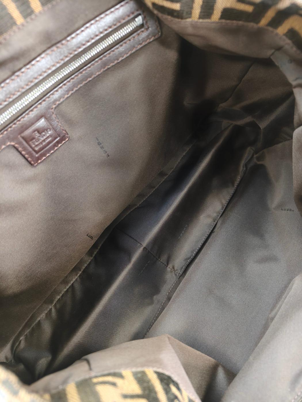 FENDI フェンディ ズッカ柄 トートバッグ 26693 ブラウン 管理番号:10429