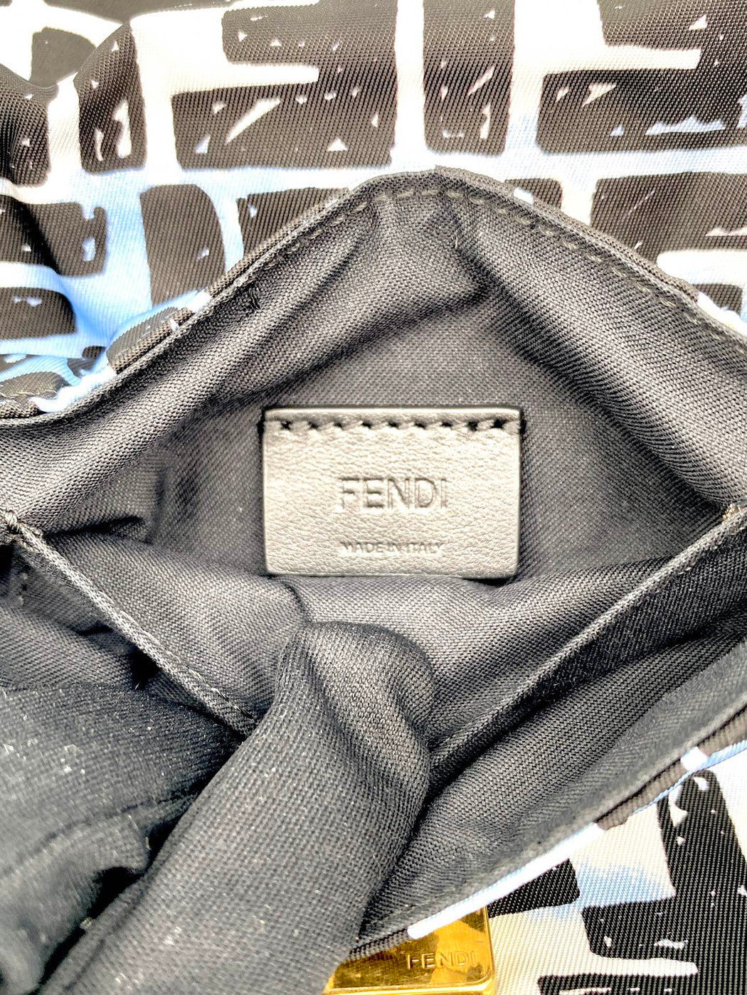 FENDI フェンディ 2WAY ショルダーバッグ ズッカバケット ミニジョンシュア ヴィーダスコラボ 8BR784 ナイロン 管理番号:9404