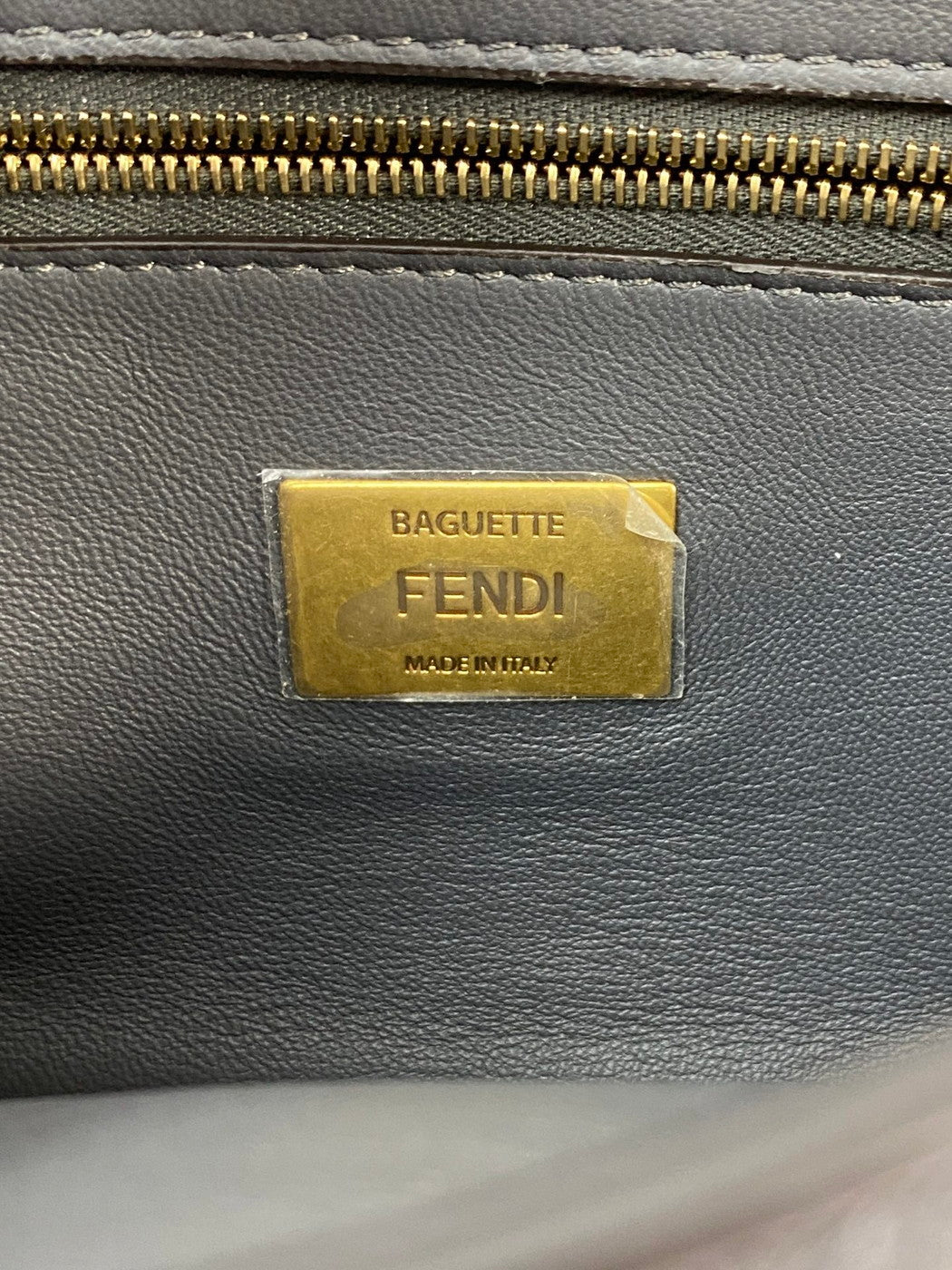 フェンディ FENDI ショルダーバッグ チェーンショルダー グレー 8VR739AH9C 管理番号:9654