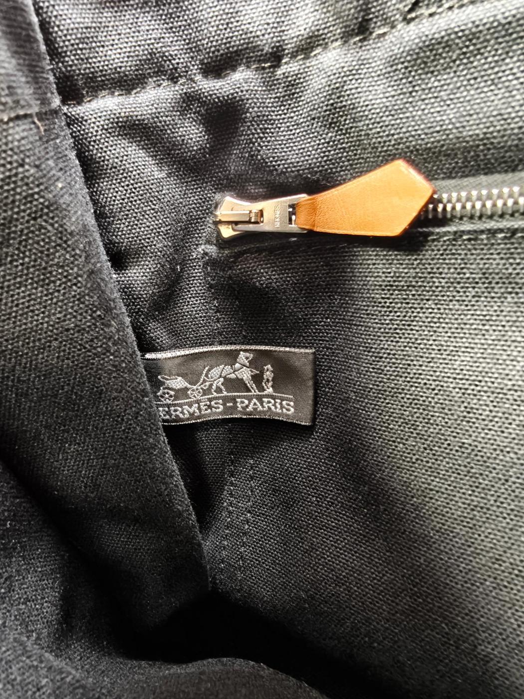 爱马仕 Hermès Foul Tote PM 手提包 黑色 控制编号:10478