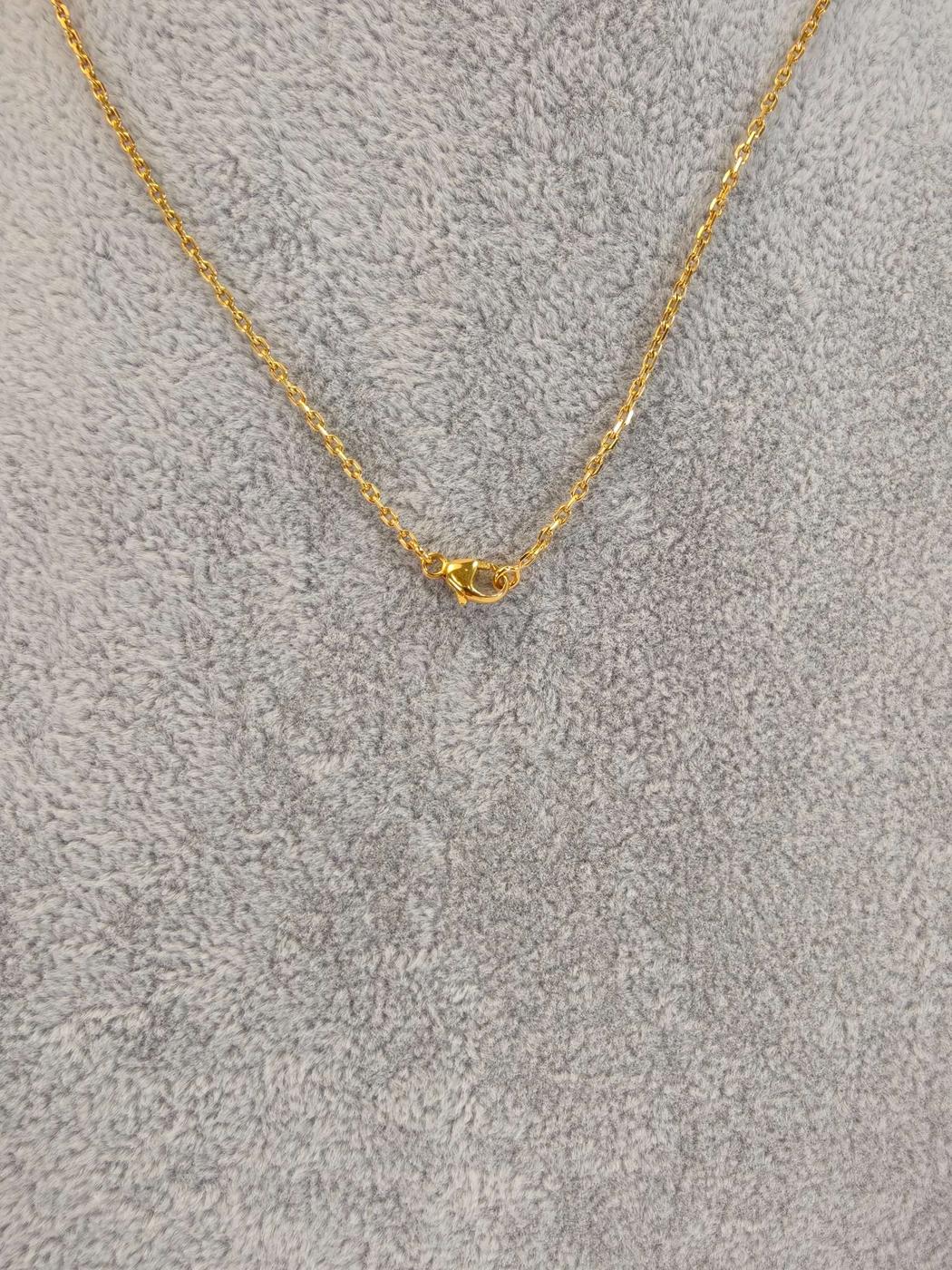 HERMES エルメス ミニ ポップH ネックレス ゴールド×オレンジ 管理番号:10487