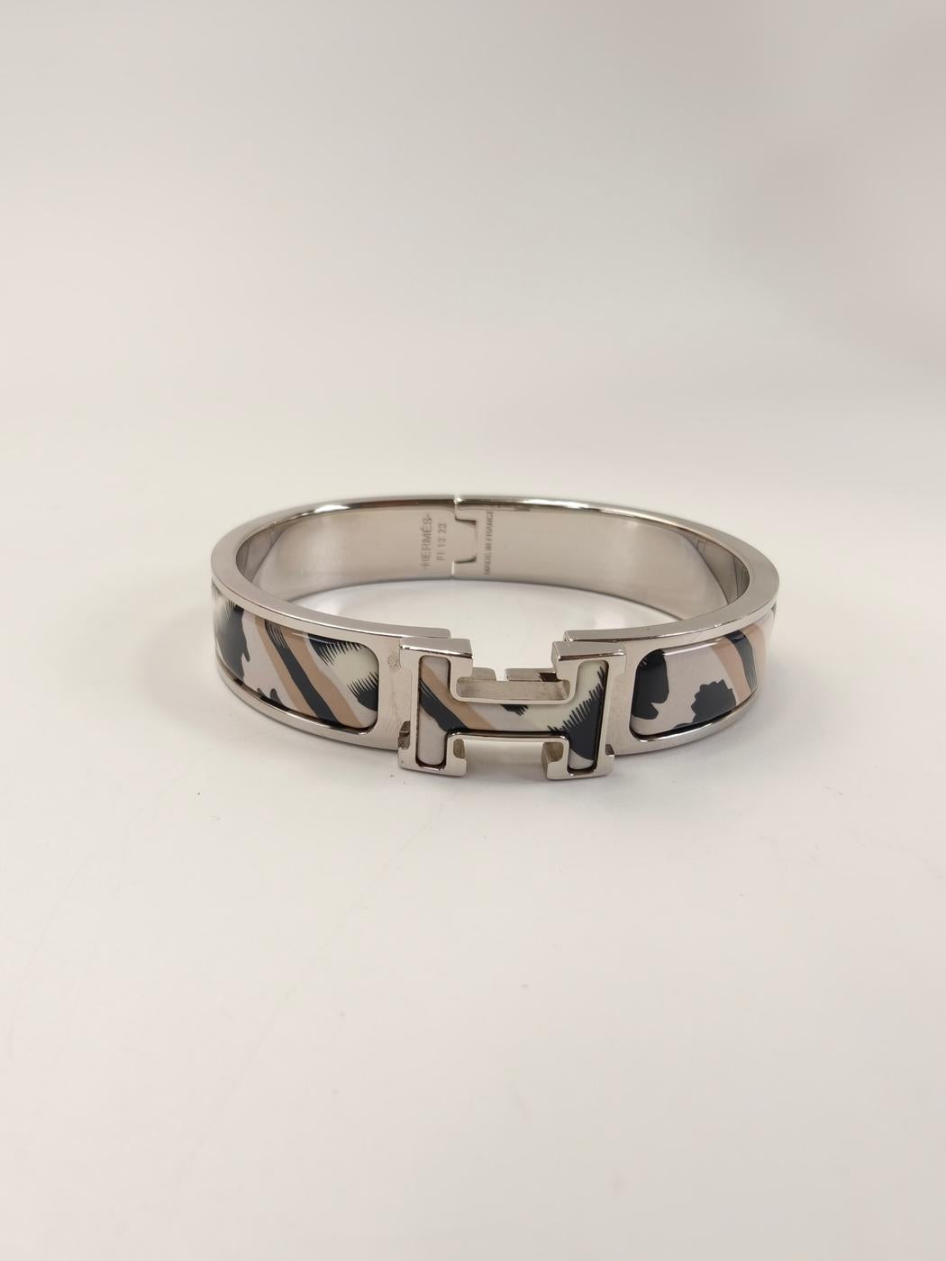 HERMES エルメス クリックH PM ブレスレット リュミエール シルバー 管理番号:11173