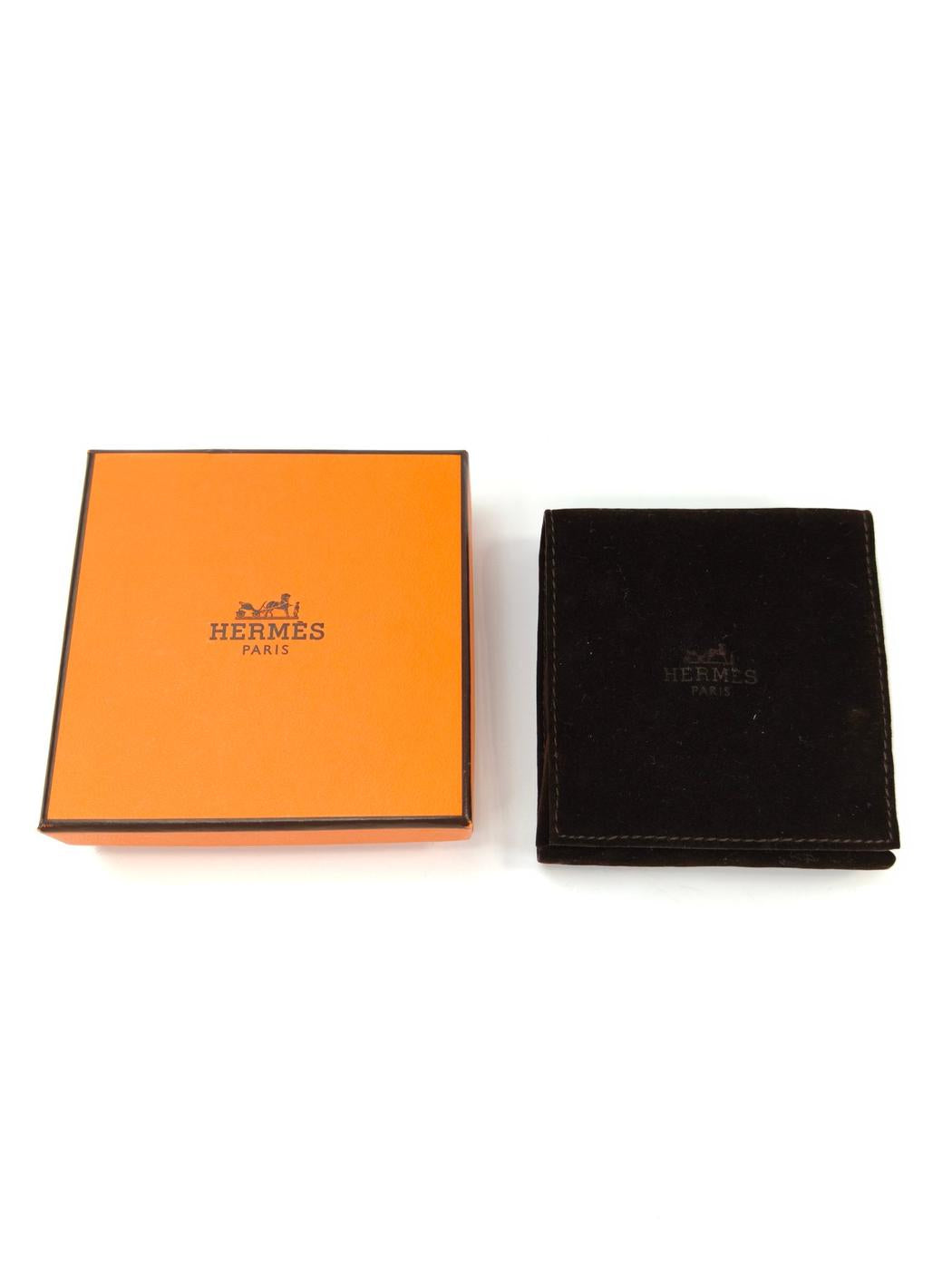 HERMES エルメス クリックH PM バングル ブレスレット ゴールド×ブラック 管理番号:11203