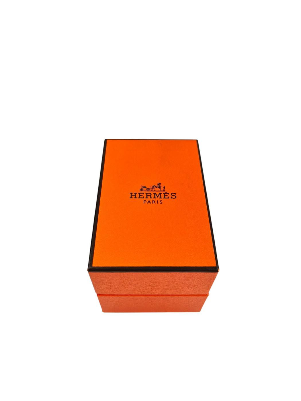 HERMES エルメス クルードゥH リング 指輪 シルバー 18号 #57 管理番号:11305