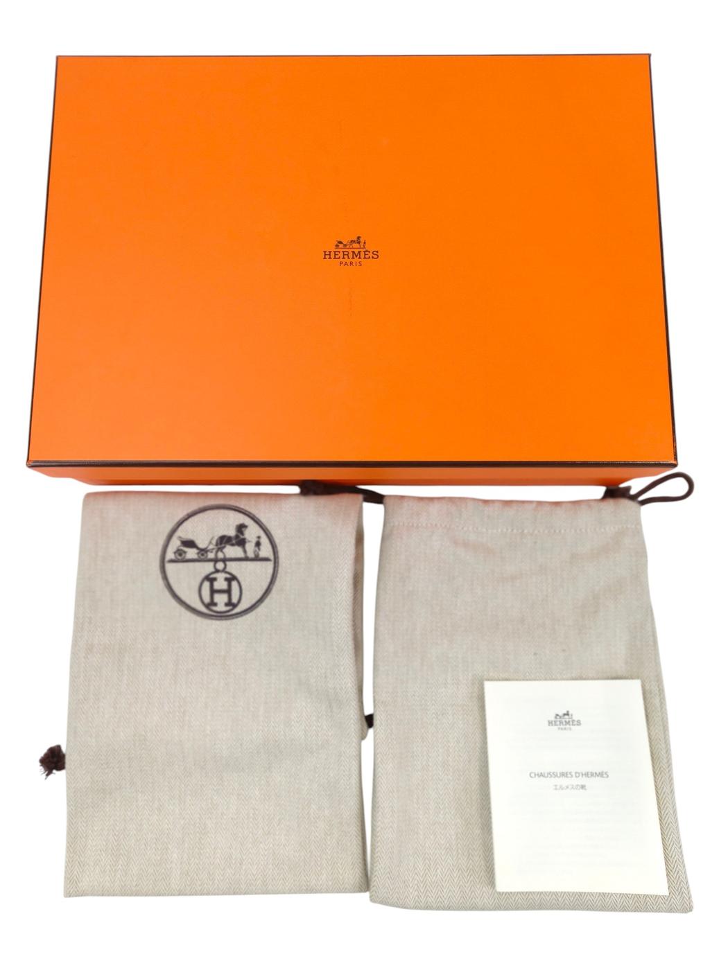 HERMES エルメス イズミール サンダル ブラウン 管理番号:11582