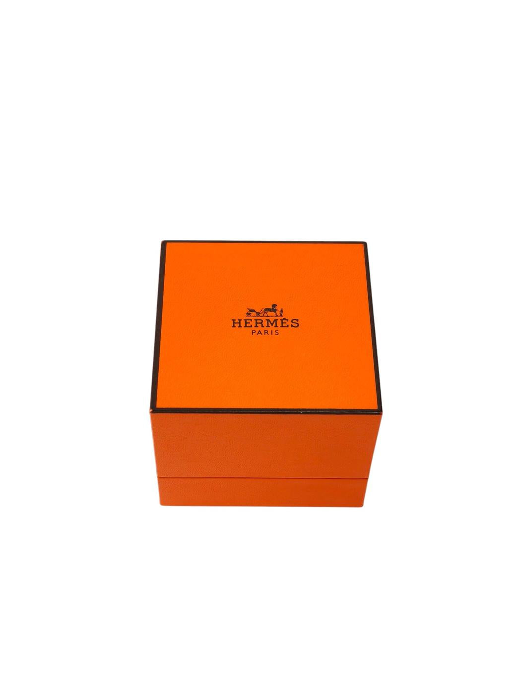 HERMES Chaine d'Ancre Enchainee #53 PG 18K Ring Pink Gold Ref: 11826
