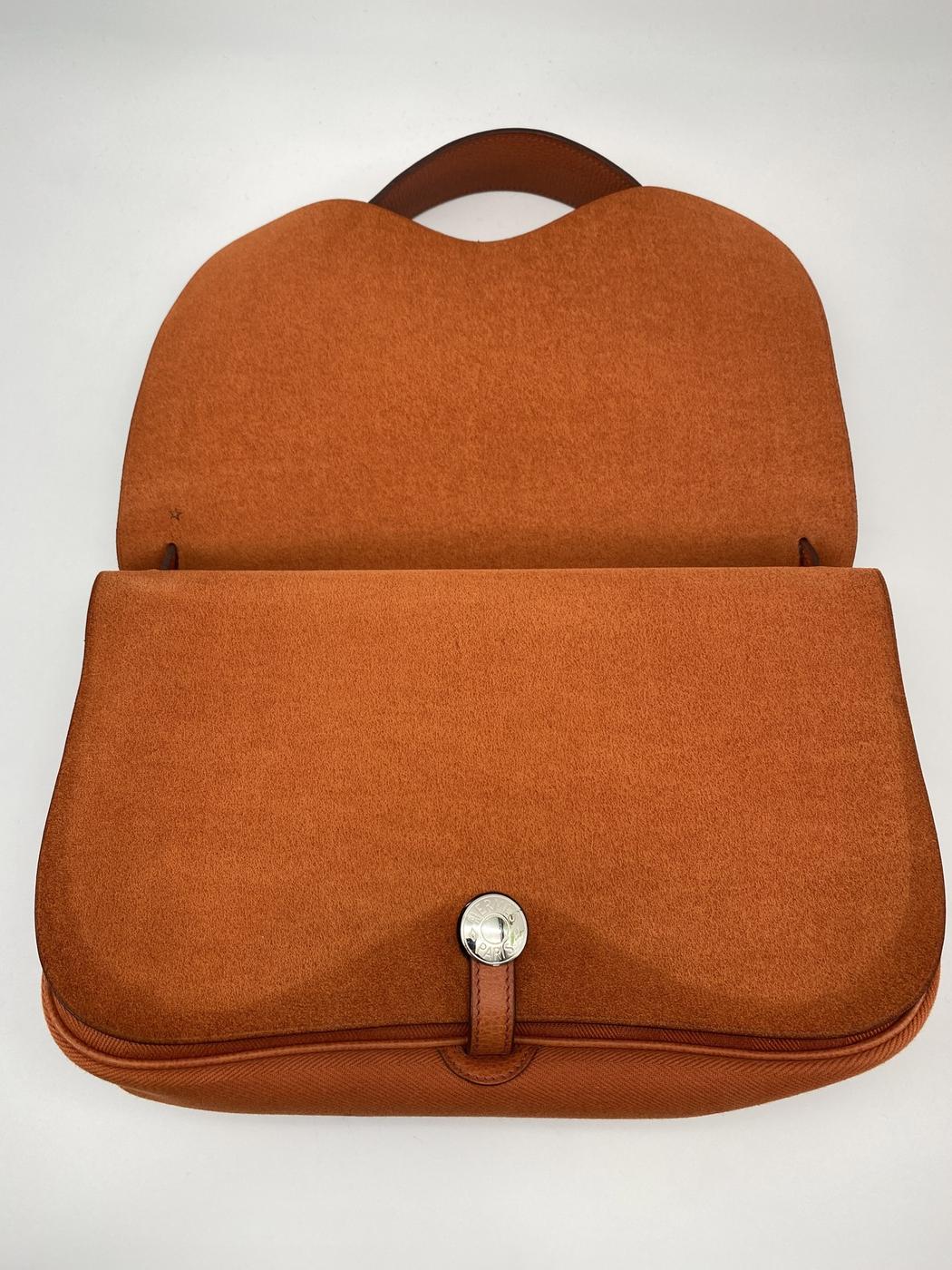 HERMES エルメス ショルダーバッグ コロラドMM レザー キャンバス サックコロラドMM 管理番号:8843