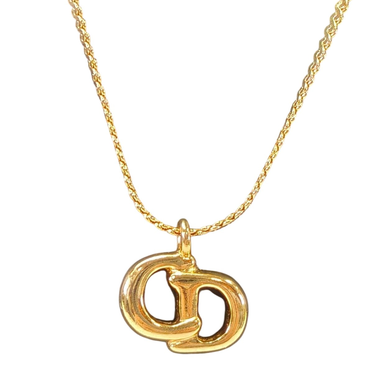 Christian Dior ディオール CDロゴ ネックレス ゴールド 管理番号 