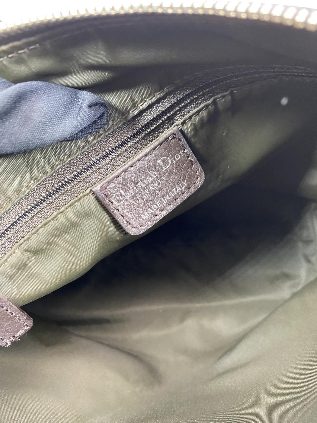 Christian Dior Trotter Logo 单肩包,棕色,货号:7200