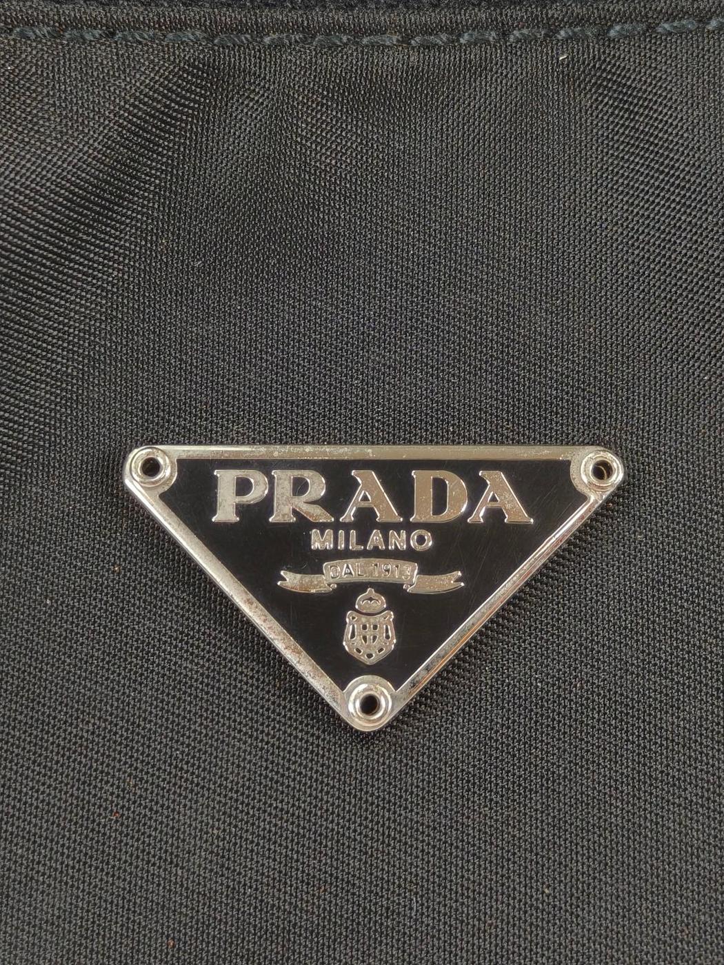 PRADA プラダ ナイロン ポーチ ミニバッグ ブラック 管理番号:11526