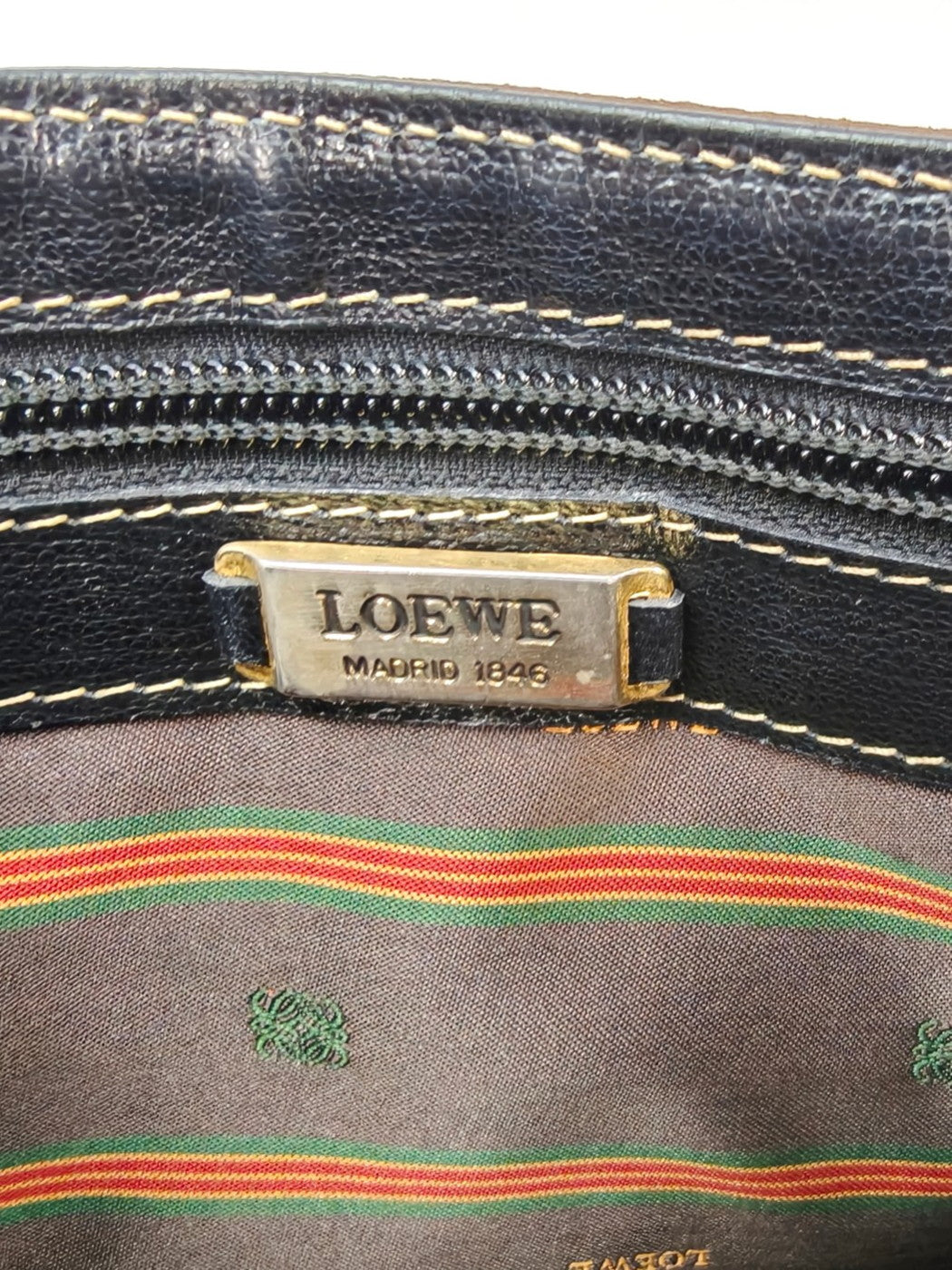 LOEWE ロエベ ベラスケス ポシェット ショルダーバッグ ブラウン 管理番号:10424