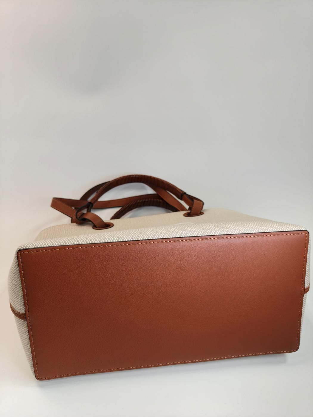 LOEWE 罗意威 Anagram 2Way 斜挎托特包 米白色 管理编号:10780