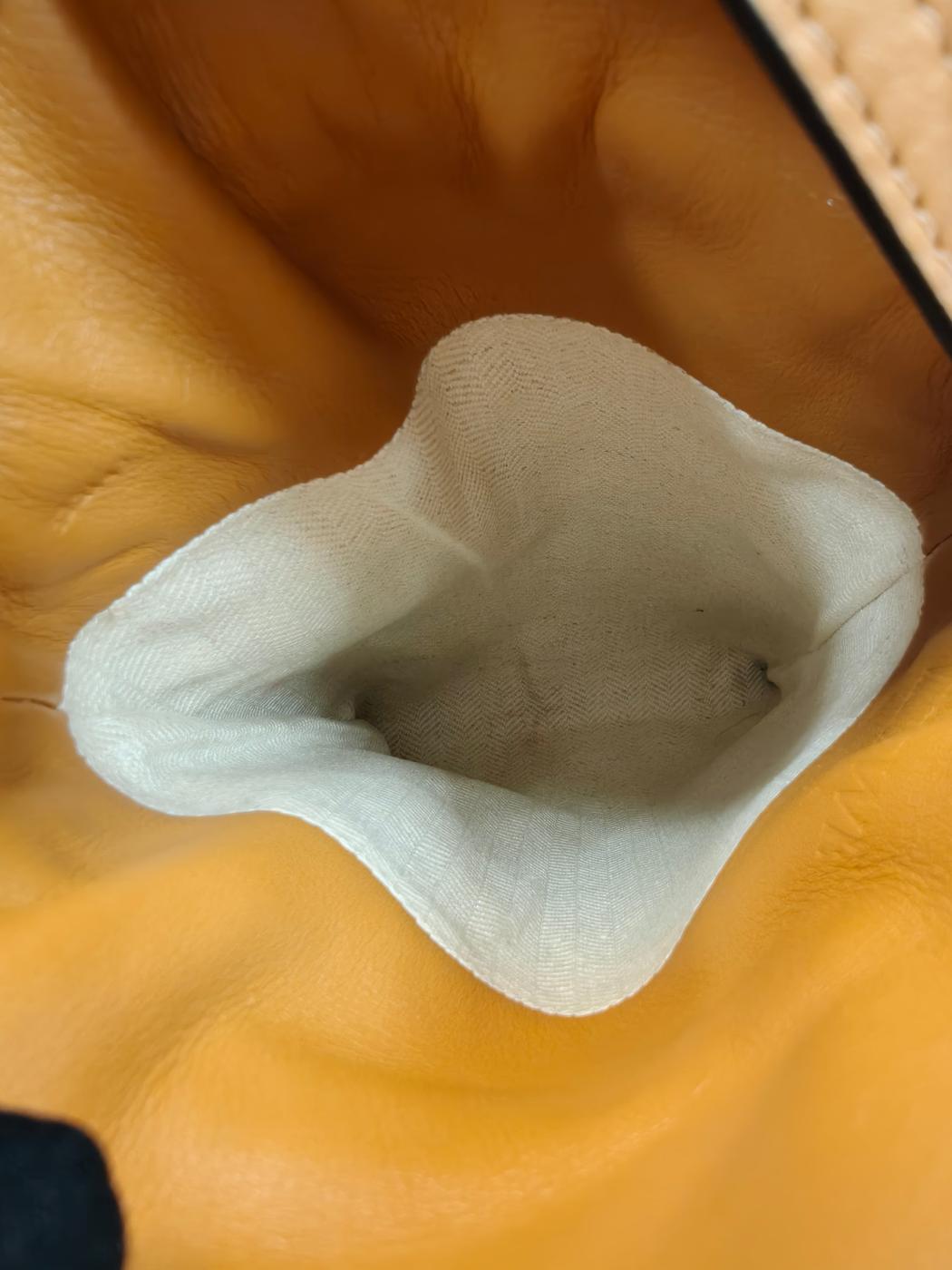 ロエベ LOEWE フラメンコポケット ショルダーバッグ レザー キャメル 管理番号:9828