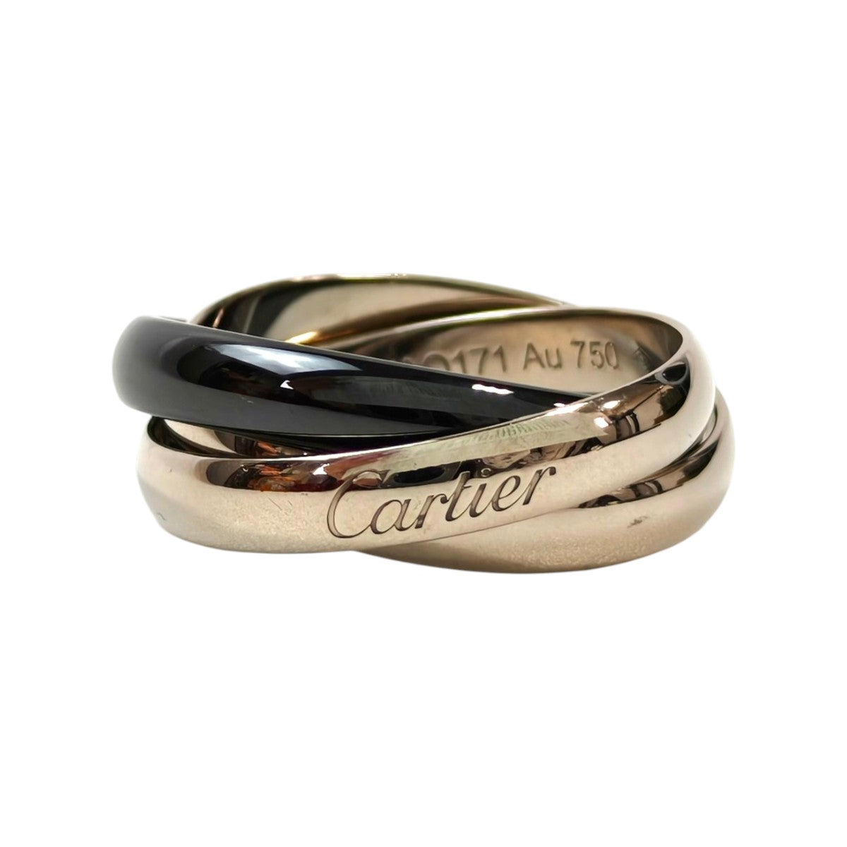 Cartier カルティエ トリニティ #54 14号 リング シルバー 管理番号