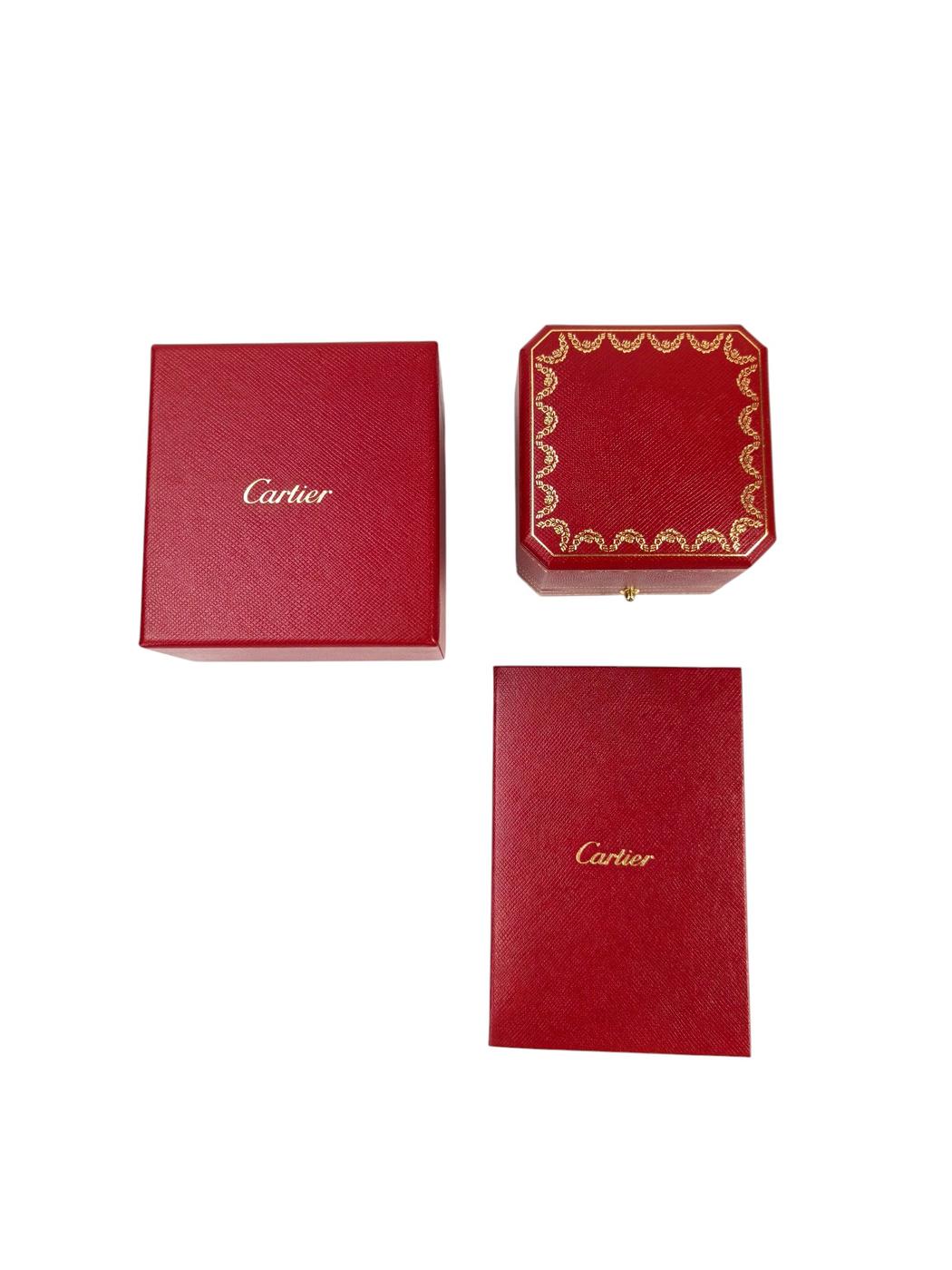 Cartier カルティエ トリニティ #54 14号 リング シルバー 管理番号:11452