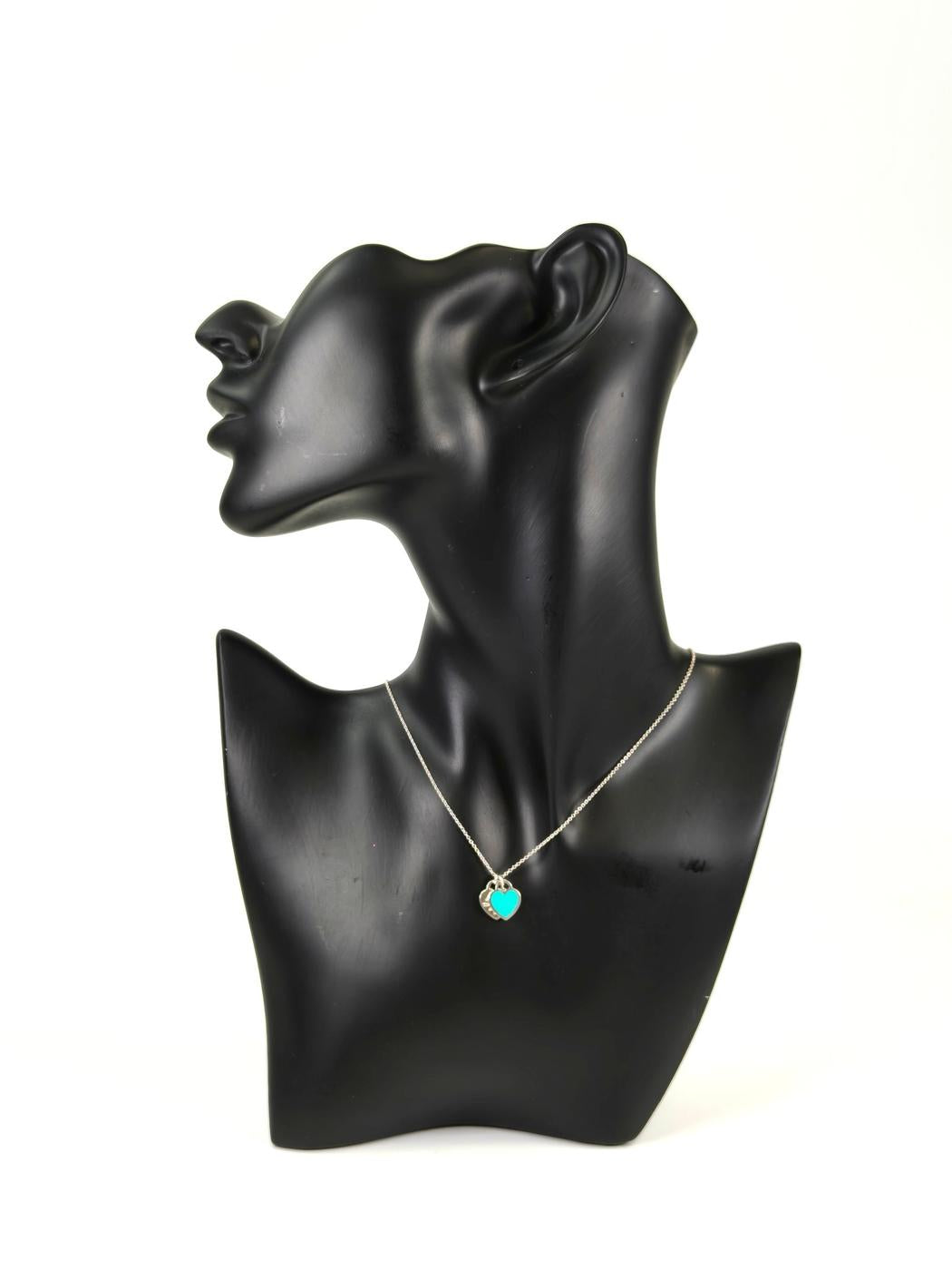 TIFFANY リターントゥティファニー ダブルハート ネックレス シルバー 管理番号:11274