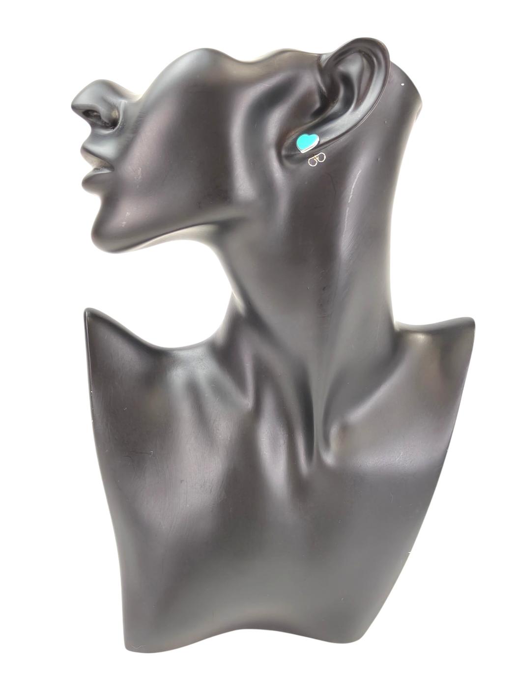 TIFFANY ティファニー リターントゥ ブルーハート ピアス シルバー 管理番号:11561
