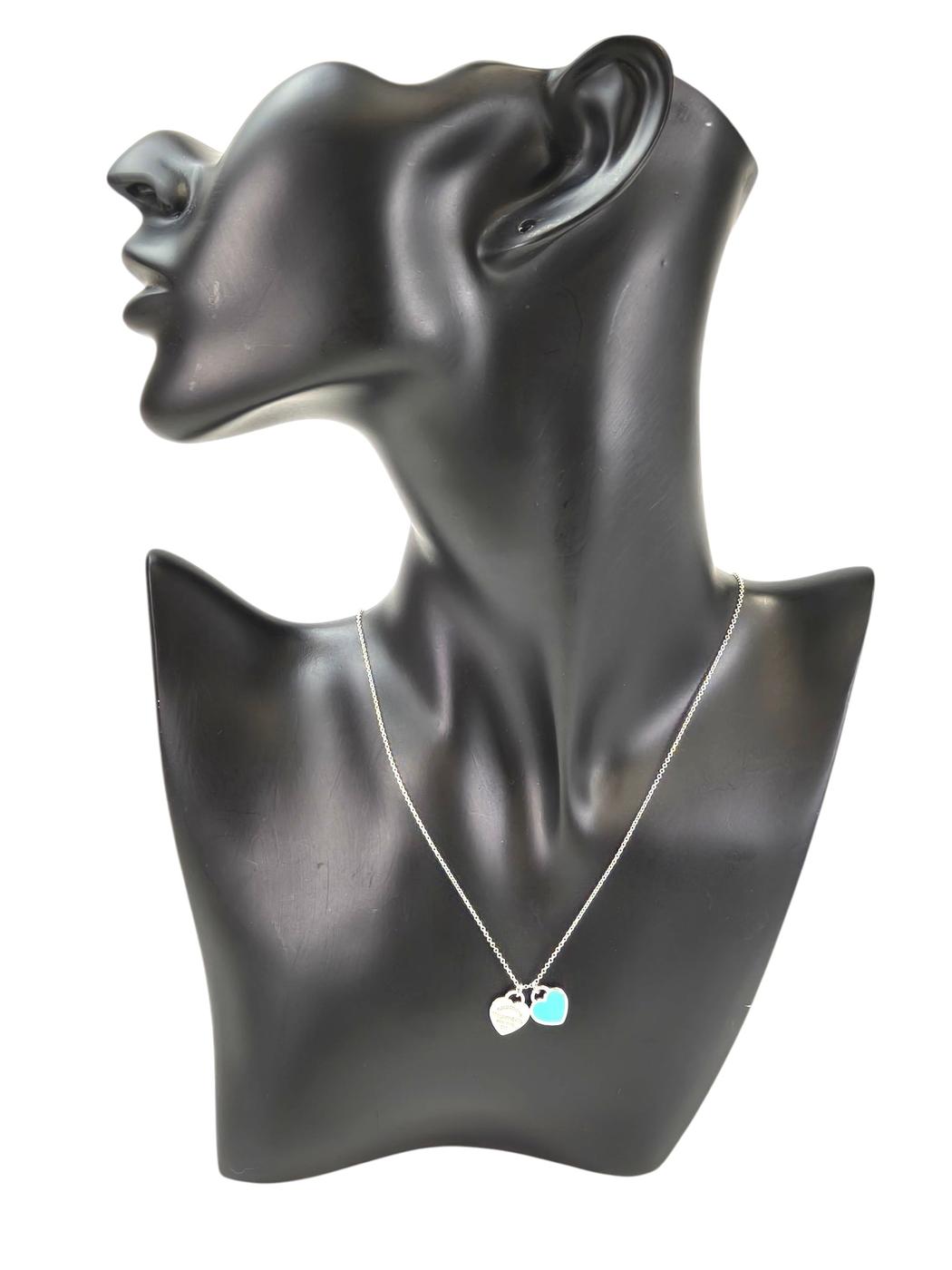 TIFFANY ティファニー リターントゥ ブルーハート ネックレス シルバー 管理番号:11562