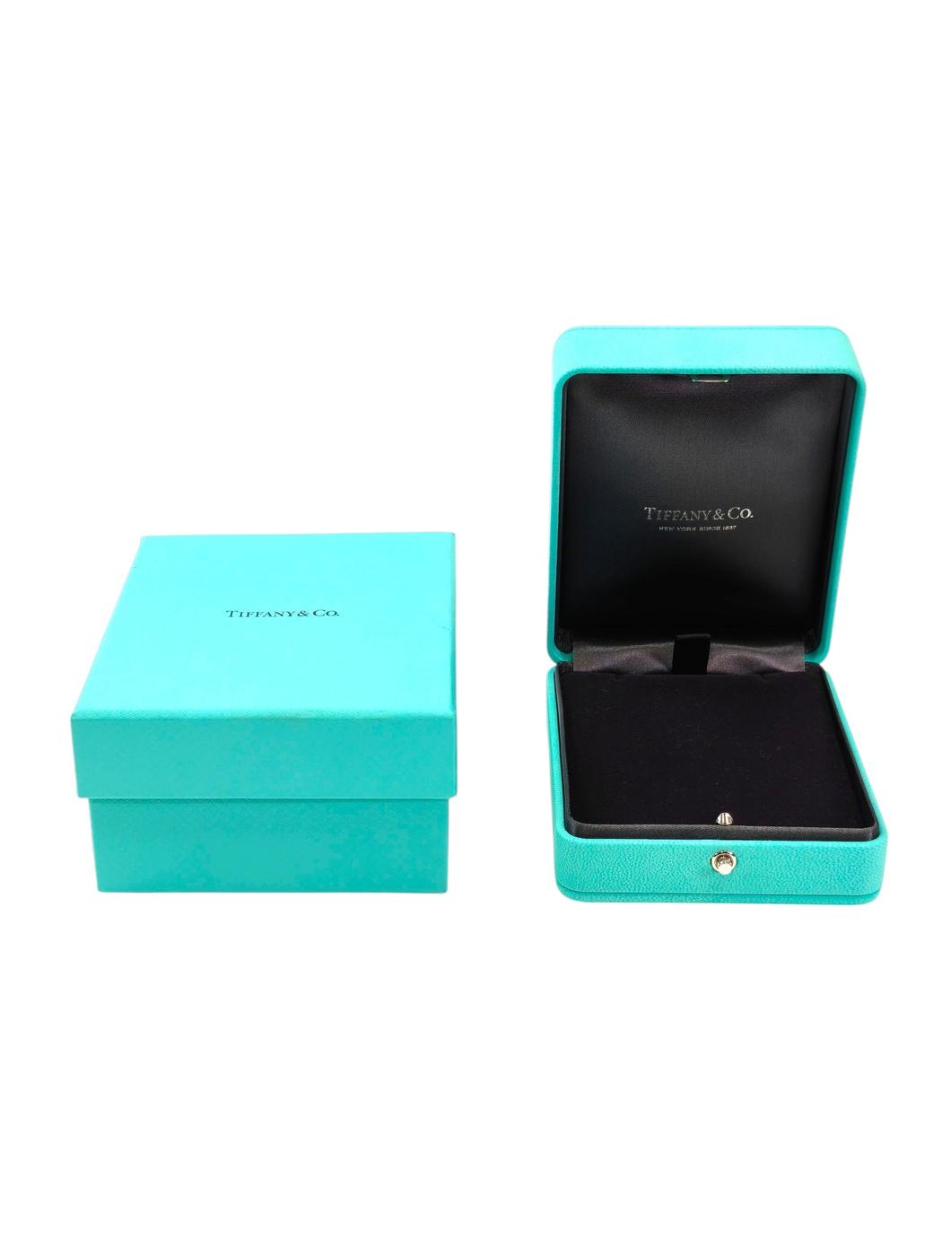Tiffany & Co. T Smile Small 18K White Gold Necklace, approx. 40.6–45.7 cm, Ref. No.: 11747