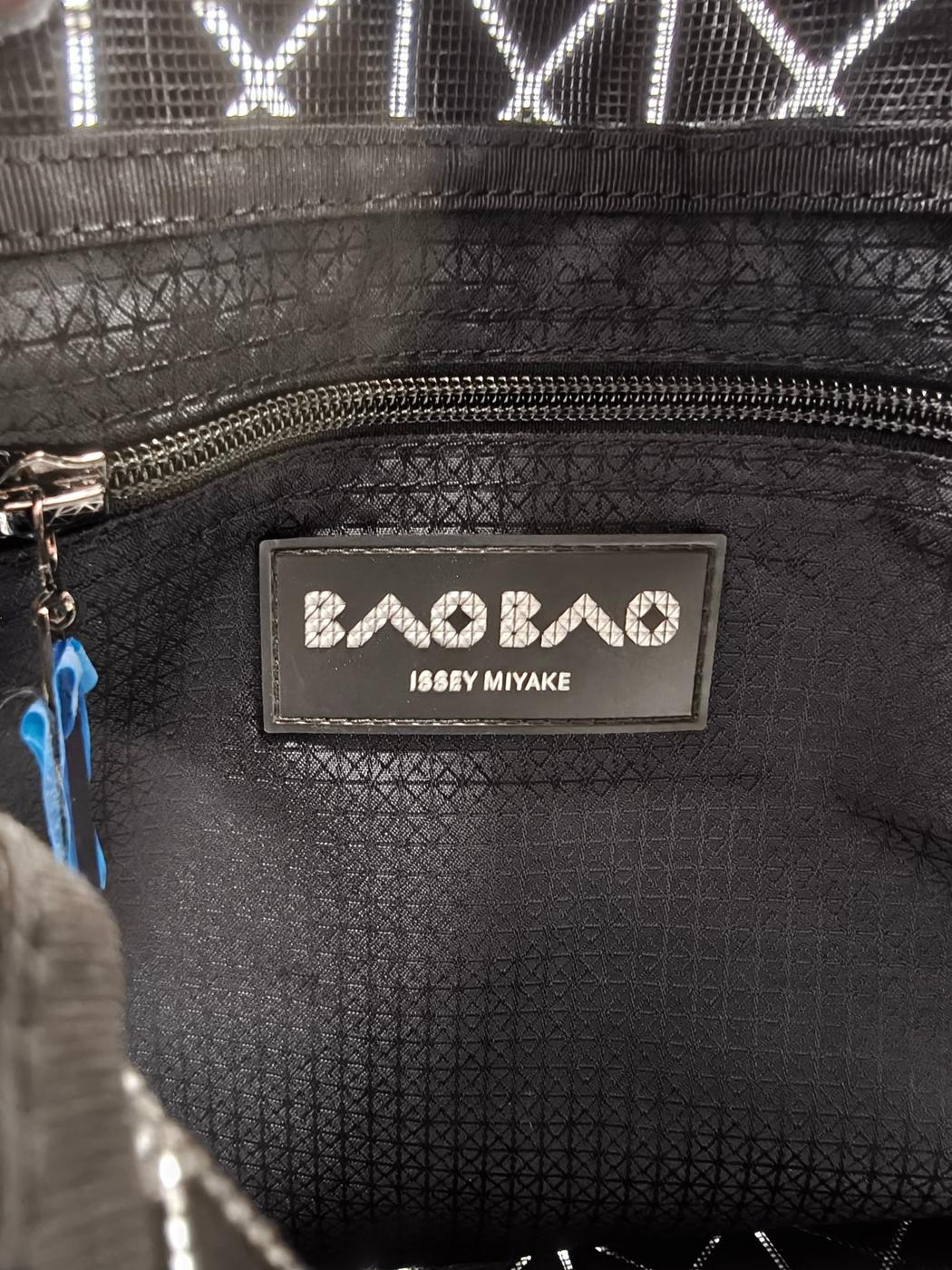 BAOBAO ISSEY MIYAKE バオバオ トートバッグ シルバー 管理番号:11129