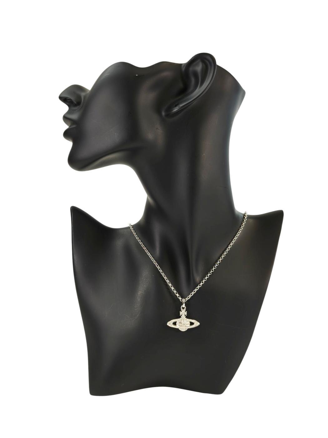 Vivienne Westwood ヴィヴィアン ミニ バスレリーフ ペンダント ネックレス シルバー 管理番号:11314