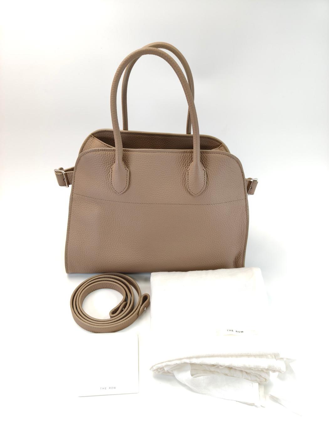 THE ROW マルゴー 12 SOFT MARGAUX 2Way トートバッグ ショルダーバッグ ベージュ 管理番号:10533