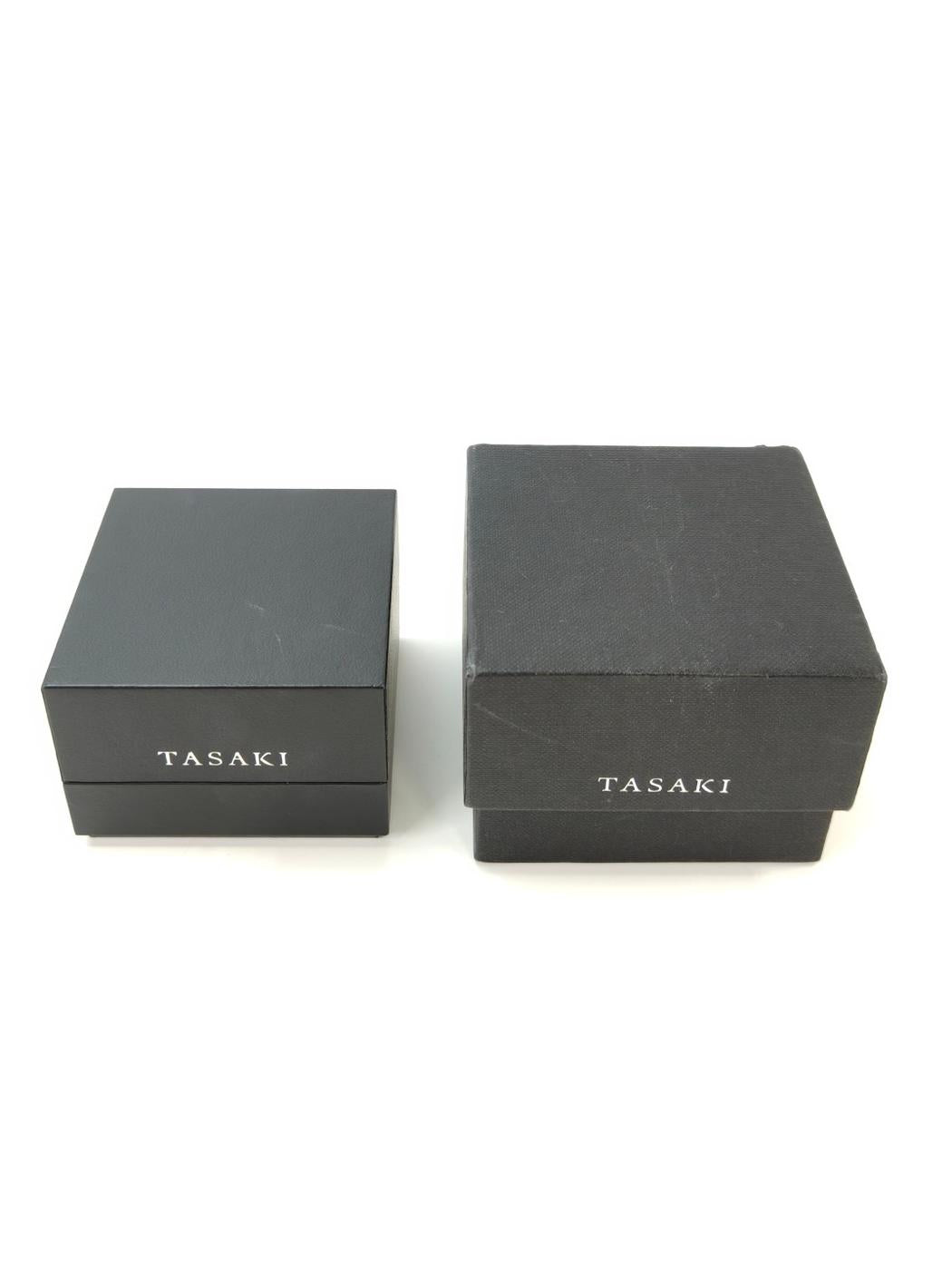 TASAKI 塔思琦 refined rebellion 角状耳环 金色 管理编号:11087