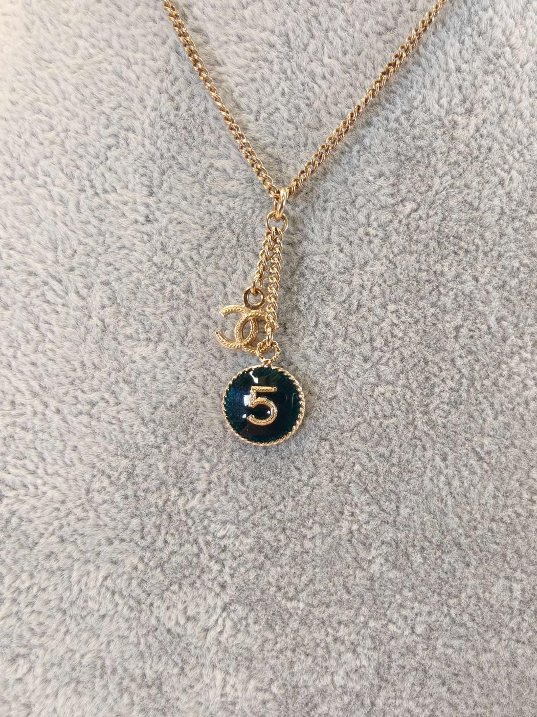 CHANEL シャネル ココマーク ロゴ No.5 ネックレス ペンダント