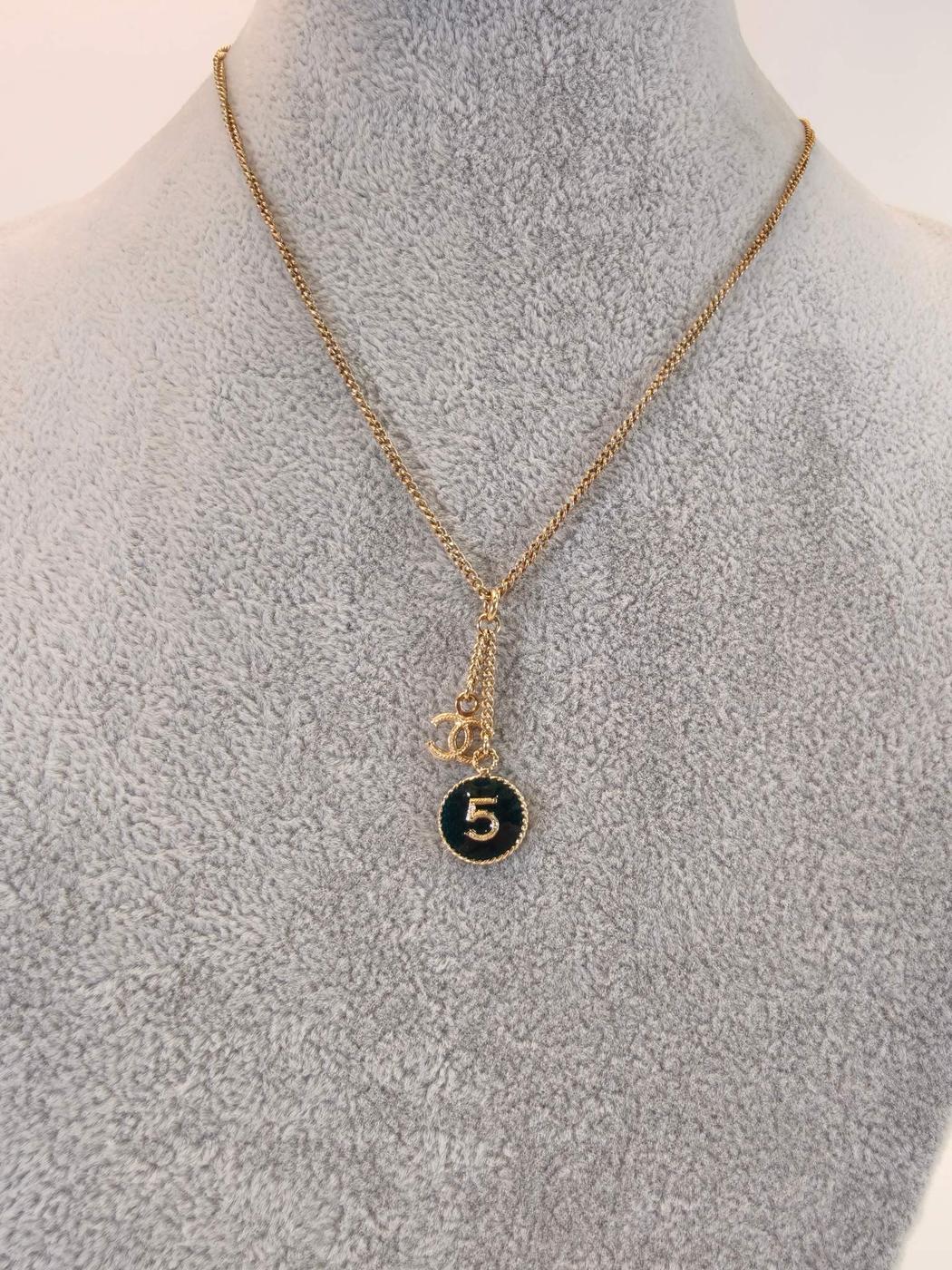 CHANEL シャネル ココマーク ロゴ No.5 ネックレス ペンダント