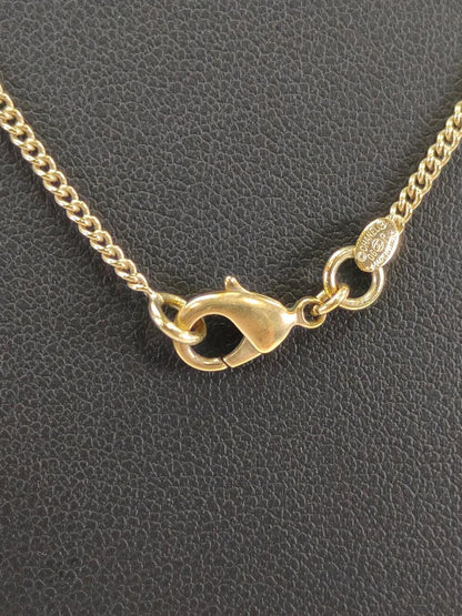 CHANEL 香奈儿 可可标志 No5 蝴蝶结 项链 金色 商品编号：10650