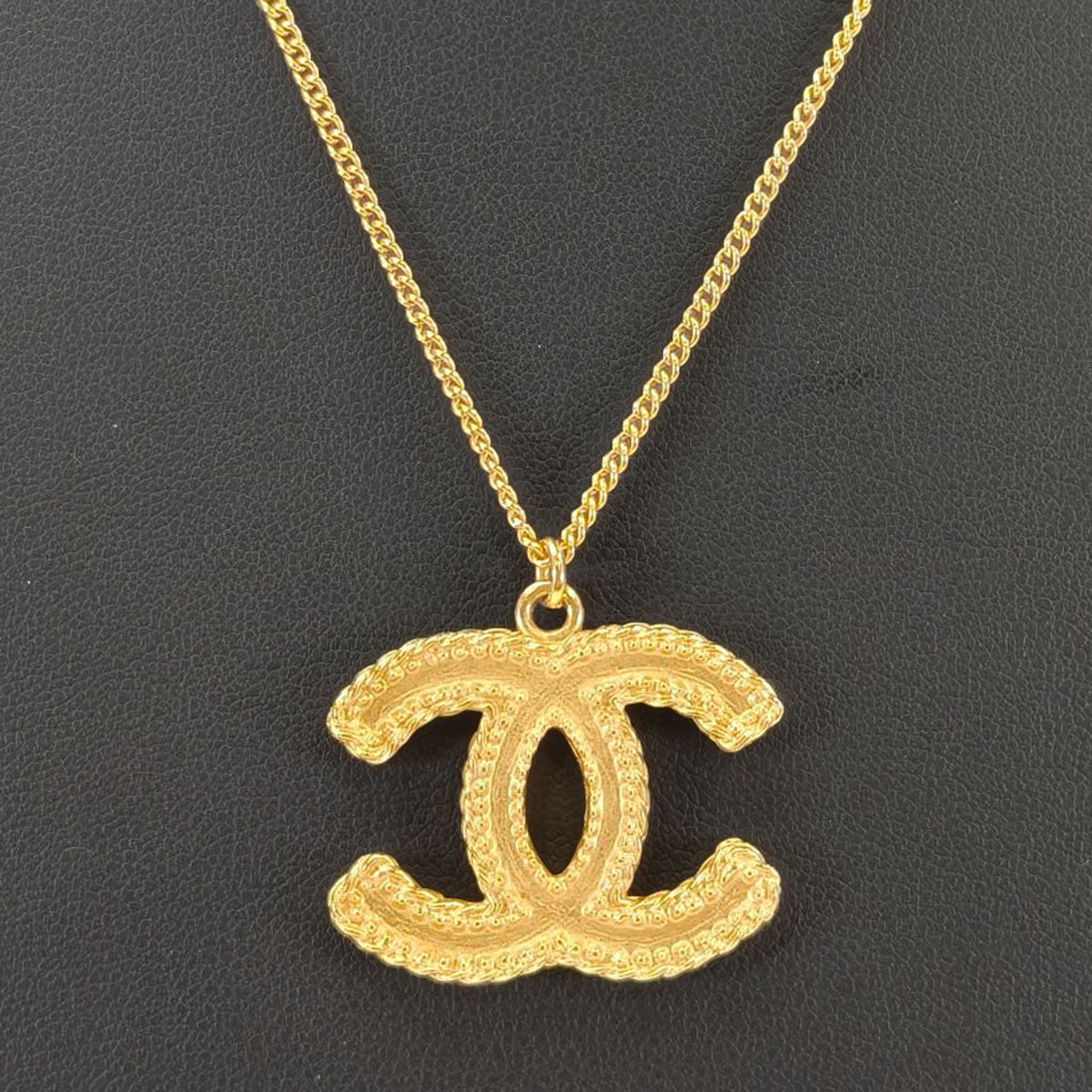 CHANEL Coco Mark 2-Way Necklace Gold Product number: 10651