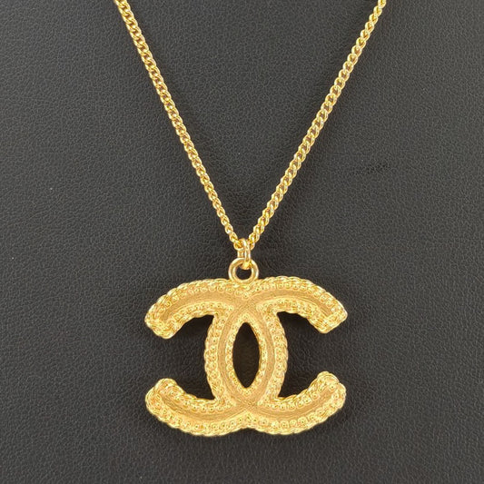 CHANEL Coco Mark 2-Way Necklace Gold Product number: 10651