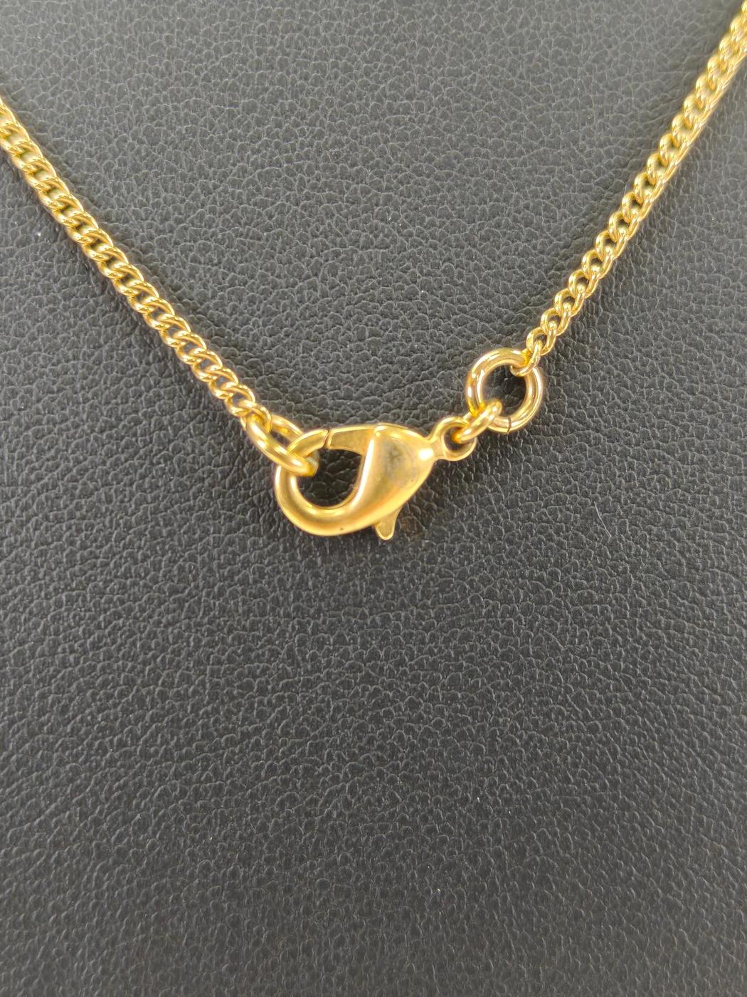 CHANEL Coco Mark 2-Way Necklace Gold Product number: 10651