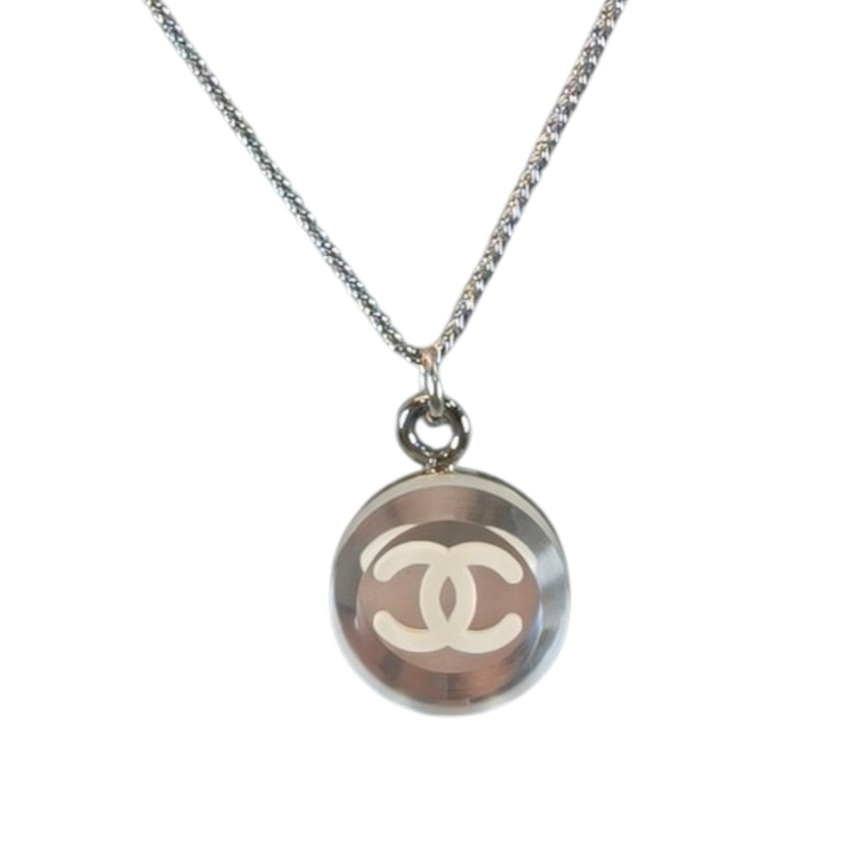 CHANEL シャネル ココマーク ネックレス シルバー 管理番号：10757