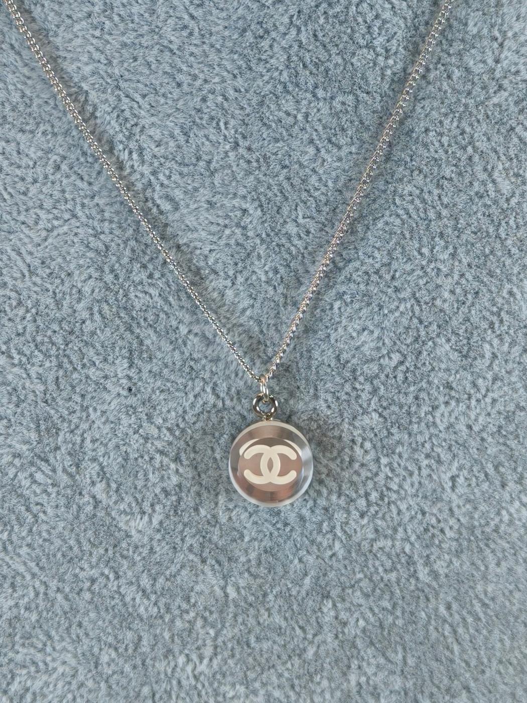 CHANEL シャネル ココマーク ネックレス シルバー 管理番号：10757