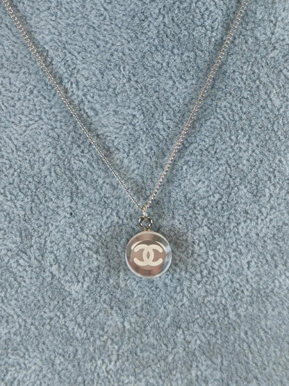 CHANEL シャネル ココマーク ネックレス シルバー 管理番号：10757